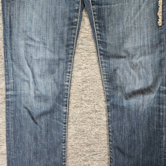 BKE Women's Sabrina Boot Cut Denim Jeans Sz28 (30X29) Regular Blue Medium Wash - Picture 5 of 15